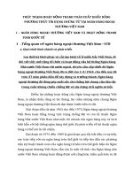 THỰC TRẠNG HOẠT ĐỘNG THANH TOÁN XUẤT KHẨU BẰNG PHƯƠNG THỨC TÍN DỤNG CHỨNG TỪ TẠI NGÂN HÀNG NGOẠI THƯƠNG VIỆT NAM