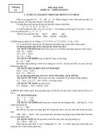 Phân nhóm chính : nhóm Halogen