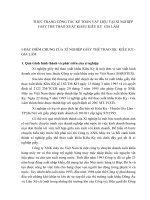 THỰC TRẠNG CÔNG TÁC KẾ TOÁN VẬT LIỆU TẠI XÍ NGHIỆP GIẦY THỂ THAO XUẤT KHẨU KIÊU KỴ  GIA LÂM