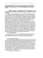 BÀI HỌC KINH NGHIỆM VÀ VIỆC HOÀN THIỆN CÔNG TÁC KIỂM TOÁN CHU TRÌNH BÁN HÀNG VÀ THU TIỀN TRONG KIỂM TOÁN BÁO CÁO TÀI CHÍNH CỦA CÔNG TY DỊCH VỤ TƯ VẤN TÀI CHÍNH KẾ TOÁN VÀ KIỂM TOÁN.