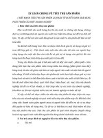 LÝ LUÂN CHUNG VỀ TIÊU THỤ SẢN PHẨM