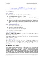 CẤU TRÚC DỮ LIỆU VÀ GIẢI THUẬT LƯU TRỮ NGOÀI