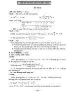 5 ĐỀ THI THỬ MÔN TOÁN 10 HK2