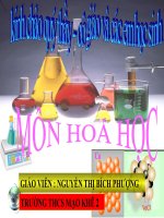 Tiết 11: Công thức hóa học