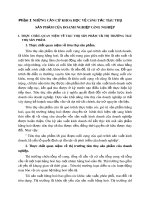 Phần I NHỮNG CĂN CỨ KHOA HỌC VỀ CÔNG TÁC TIÊU THỤ