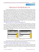 Làm việc với chế độ màu