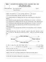 ĐỀ KH 4 - 5 (CUỐI KÌ I)