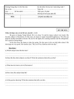 Đề thi AV7HKI năm học 2010-2011