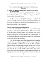 THỰC TRẠNG CÔNG TÁC QUẢN LÝ NHÂN LỰC TẠI KHÁCH SẠN GUOMAN