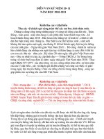 Diễn văn + ý nghĩa 20.11 () Chung