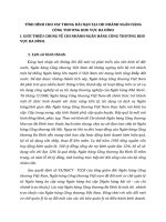 TÌNH HÌNH CHO VAY TRUNG DÀI HẠN TẠI CHI NHÁNH NGÂN HÀNG CÔNG THƯƠNG KHU VỰC BA ĐÌNH