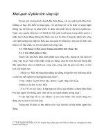 Khái quát về phân tích công việc