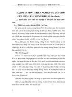 GIẢI PHÁP PHÁT TRIỂN NGHIỆP VỤ MỐI GIỚI CỦA CÔNG TY CHỨNG KHOÁN SeABank