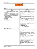 giáo án ghép3+4 tuần 11