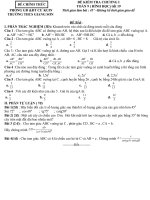 Tiet 19 - KIEM TRA CHUONG I HINH 9