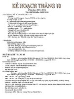 KH  THANG 10 K5 10-11