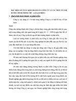 ĐẶC ĐIỂM SẢN XUẤT KINH DOANH CỦA CÔNG TY VÀ CÁC NHÂN TỐ ẢNH HƯỞNG TỚI HỆ THỐNG THÙ   LAO LAO ĐỘNG