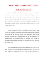 Bài 8: Nhạc Sài Gòn xưa