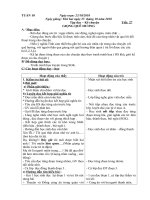 GIÁO ÁN TUẦN 10 HAI BUỔI