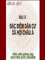 Dân cư và xã hội