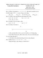 Thi giữa kỳ I lớp 6 + 9