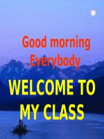 Unit 6 Speak and Listen