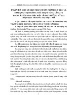PHẦN BA MỘT SỐ BIỆN PHÁP CƠ BẢN NHẰM DUY TRÌ  VÀ MỞ RỘNG THỊ TRƯỜNG TIÊU THỤ Ở TỔNG CÔNG TY