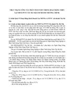 THỰC TRẠNG CÔNG TÁC PHÂN TÍCH TCDN TRONG HOẠT ĐỘNG TDDN TẠI NHNO PTNT TÂY HÀ NỘI CHI NHÁNH TRƯỜNG CHINH