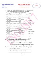 Anh 7-Ktra 15 lan 3 ( tham khao)