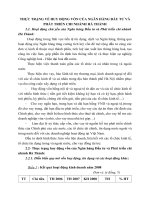 THỰC TRẠNG VỀ HUY ĐỘNG VỐN CỦA NGÂN HÀNG ĐẦU TƯ VÀ PHÁT TRIỂN CHI NHÁNH HÀ THÀNH