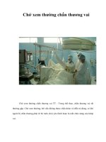 Chớ xem thường chấn thương vai