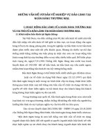 NHỮNG VẤN ĐỀ CƠ BẢN VỀ NGHIỆP VỤ BẢO LÃNH TẠI NGÂN HÀNG THƯƠNG MẠI