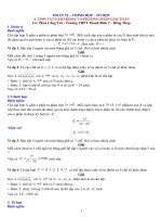 CHUYEN DE HOAN VI - CHINH HOP - TO HOP