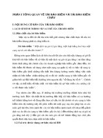 PHẦN I TỔNG QUAN VỀ TÁI BẢO HIỂM VÀ TÁI BẢO HIỂM CHÁY