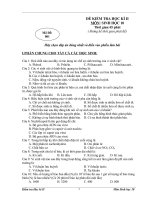 Thi thử HK II Sinh_10 số 6