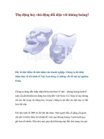 Thụ động hay chủ động đối diện với khủng hoảng?