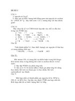 đề tham khảo hóa 8 số 3