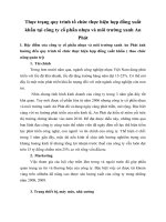 Thực trạng quy trình tổ chức thực hiện hợp đồng xuất khẩu tại công ty cổ phần nhựa và môi trường xanh An Phát