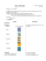 Unit 5 - C 2,3 (English 6)