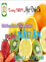 Cách Lựa Chọn và Bảo Quản Rau Củ Quả Tươi [NA]