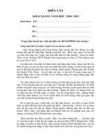 Dien văn khai giang 10-11