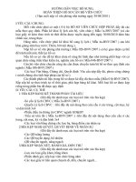 BỔ SUNG HỒ SƠ VIÊN CHỨC