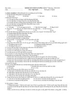 KSCL giua HKI Văn 8