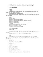 Ôn tập văn 9 cuối năm