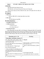 Giáo án Tin 6 . Tuần 12