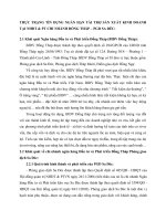 THỰC TRẠNG TÍN DỤNG NGẮN HẠN TÀI TRỢ SẢN XUẤT KINH DOANH TẠI NHĐT