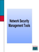 Network Security Management Tools