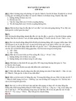 ôn tập HKI vật lí 10NC