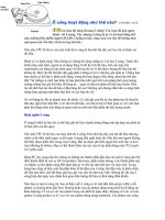 ổ cứng HĐ như thế nào ?