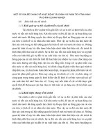 MỘT SỐ VẤN ĐỀ CHUNG VỀ HOẠT ĐỘNG TÀI CHÍNH VÀ PHÂN TÍCH TÌNH HÌNH TÀI CHÍNH DOANH NGHIỆP